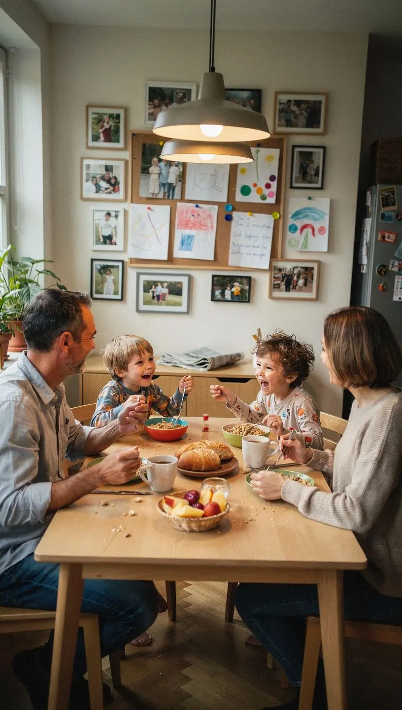 Łazienka w małym mieszkaniu z efektywnymi rozwiązaniami do przechowywania i naturalnym światłem.